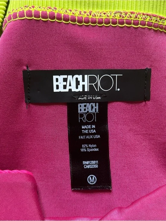NWOT Beach Riot Ribbed Alexis Riza Bikini - Picture 11 of 16
